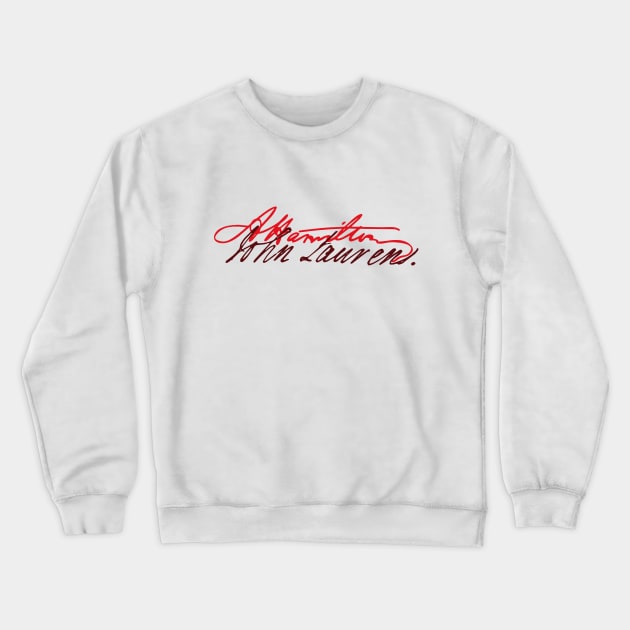 Alex & John Signature Crewneck Sweatshirt by byebyesally